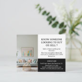 実在紹介報酬はがき ポストカード (スタンド正面)