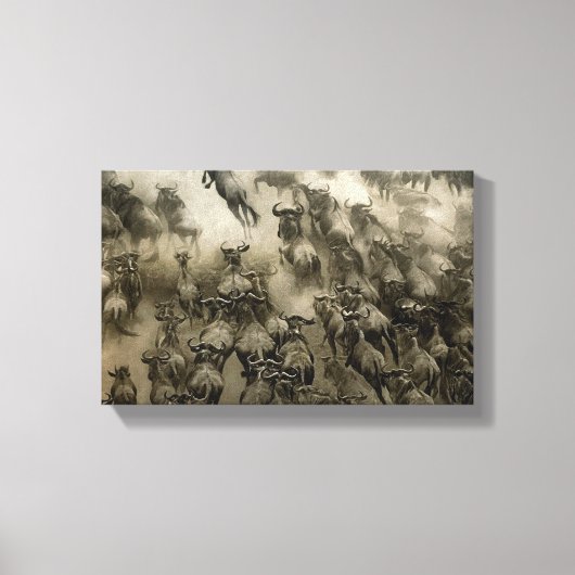 実在脱出 キャンバスプリント (正面)