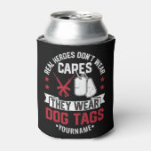 実在英雄は衣服ケープズ彼らは衣服犬タグ 缶クーラー (缶正面)