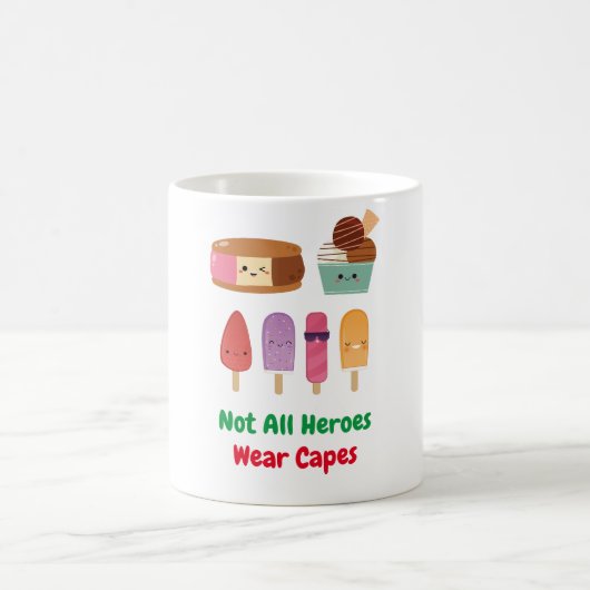 実在英雄：アイスクリーム連盟 コーヒーマグカップ (中央)