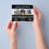 実在葉書を目的としたエステート学区 チラシ (手)