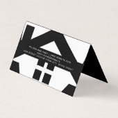 実在財のロモダンゴ | プロパティ 名刺 (裏面)