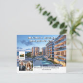 実在財の広告マーケティング ポストカード (スタンド正面)