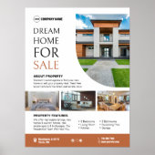 実在財カスタムのポスター ポスター (正面)