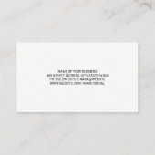 実在財団女性 | ラグジュアリーハウス 名刺 (裏面)