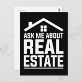 実在財産おもしろい代理店 ポストカード (正面/裏面)