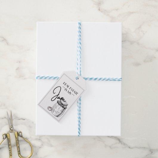 実在財産が困る ギフトタグ (より糸付き)