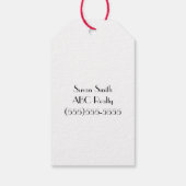 実在財産が目抜けポップ・アートのだ ギフトタグ (裏面)