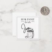 実在財産が目抜けポップ・アートのだ ノートカード (正面/裏面インサイチュ)