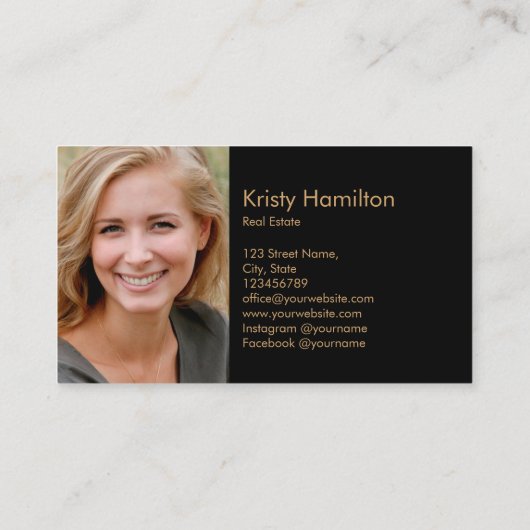 実在財産不動産仲介業者名刺 名刺 (裏面)