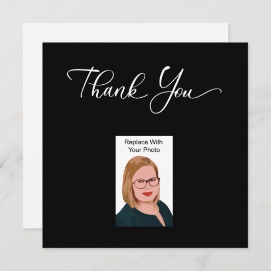 実在財産写真サンキューカード サンキューカード (正面/裏面)