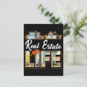 実在財産業おもしろい者投資家 ポストカード (スタンド正面)