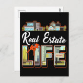 実在財産業おもしろい者投資家 ポストカード (正面/裏面)