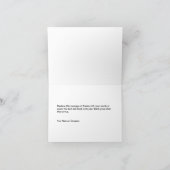 実在財産高級サンキューカード空白の サンキューカード (内部)