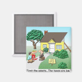 実在財産 マグネット (正面/裏面)