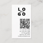 実在財産、不動産仲介業者、ブローカーの名刺 名刺 (裏面)