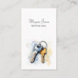 実在財産、不動産仲介業者、ブローカーの名刺 名刺