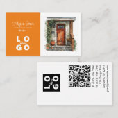 実在財産、不動産仲介業者、ブローカーの名刺 名刺 (正面/裏面)