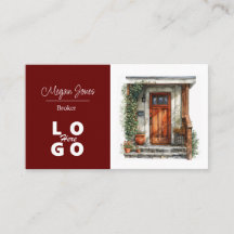 実在財産、不動産仲介業者、ブローカーの名刺