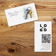 実在財産、不動産仲介業者、ブローカーの名刺