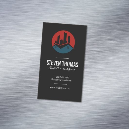 実在財産 |住宅用商用ロゴ マグネット名刺 (インサイチュ)