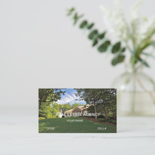 実在財産 名刺 (スタンド正面)