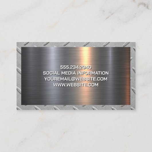 実在財産 |建築車 名刺 (裏面)