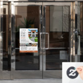 実在販売不動産 ウィンドウサイン (オフィスドア)