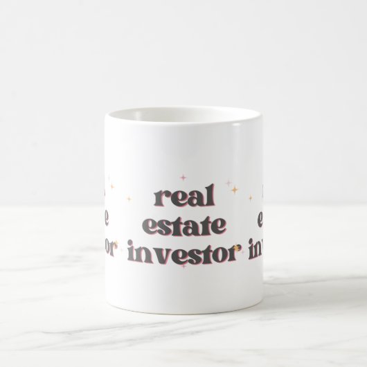 実在資産投資家マググ コーヒーマグカップ (中央)