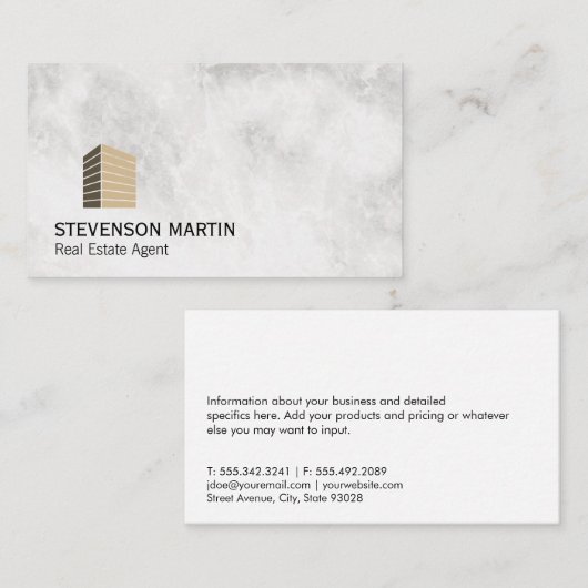 実在資産投資家 | エグゼクティブラックス名刺 名刺 (正面/裏面)