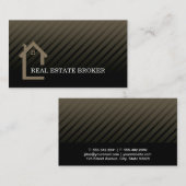 実在資産投資家 |ホームアイコン 名刺 (正面/裏面)