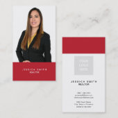 実在赤バー 名刺 (正面/裏面)