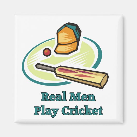 実在遊Men Cricket Magnets マグネット (正面)