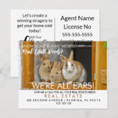 実在遺産復活祭の紹介 案内ポストカード (正面/裏面)