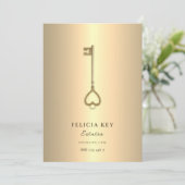 実在金ゴールドフェイク感謝 サンキューカード (スタンド正面)