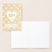 実在金ゴールド素晴らしギャツビーアールデコ50周年記念 箔カード (ディスプレー)