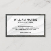 実在金属 | 金ゴールド羽 名刺 (裏面)