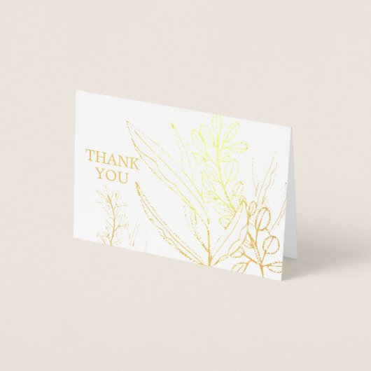 実在金箔ありがとうご結婚ざう |と写真 箔カード (正面)