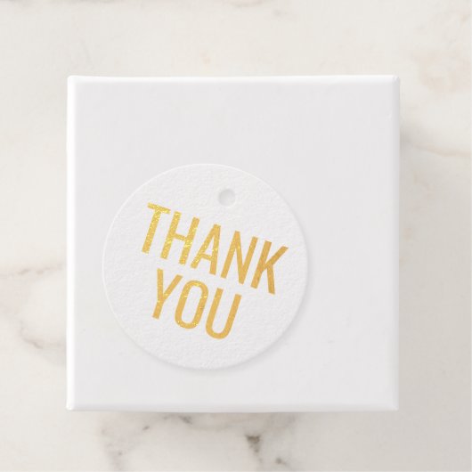 実在金箔ブラックスクリプト書道ありがとう フェイバータグ (箱)