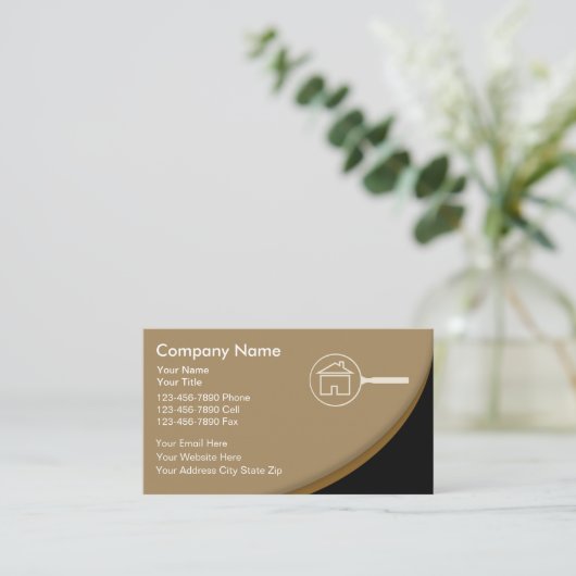 実在鑑定士 名刺 (スタンド正面)