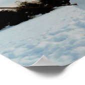 実在雪だるま ポスター (角)