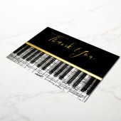 実在音楽サンキューカード 箔シーズンカード (回転した状態)