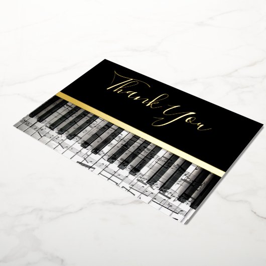 実在音楽サンキューカード 箔シーズンカード (回転した状態)