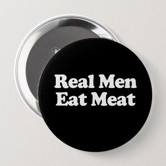 実在食べ肉 缶バッジ (正面&裏面)