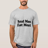 実在食べ肉 – .png tシャツ (正面)
