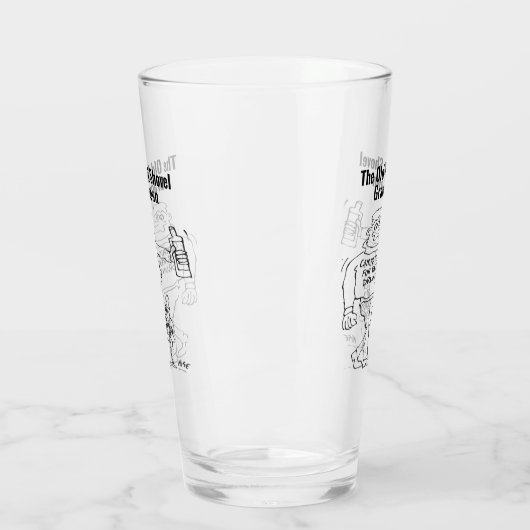 実在AleまたはMicro Pubのメおもしろいガ飲ー タンブラーグラス (左)