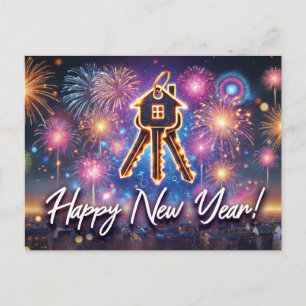 実在Estateはがき – Happy New Year シーズンポストカード