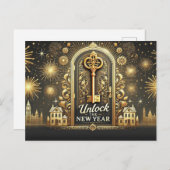 実在Estateはがき – New Years シーズンポストカード (正面/裏面)