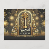 実在Estateはがき – New Years シーズンポストカード (正面)