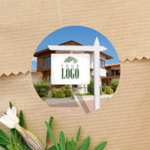 実在Estateロゴの追加カスタム写真